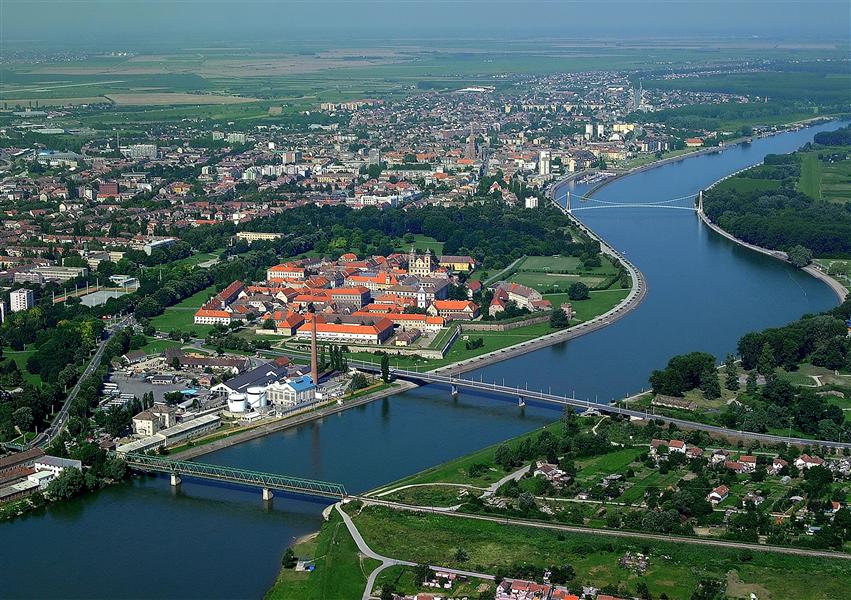 Osijek from the air